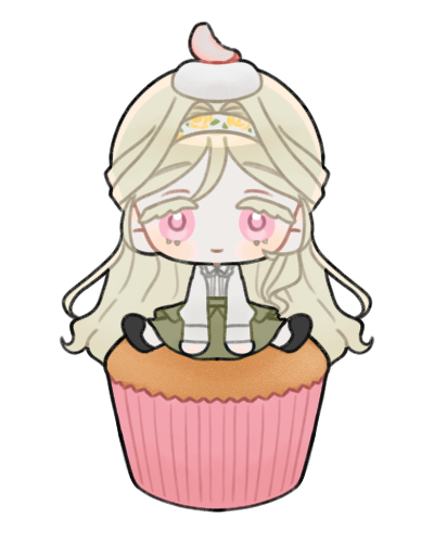 @2ndPlayer_2p 빈티지 컵케이크 낸시